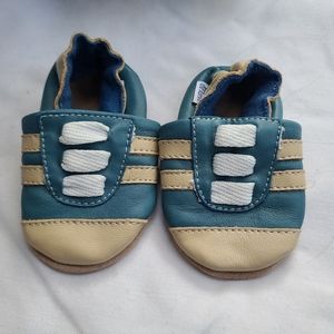 Petit Marin Baby Boy Slip On Baseball Style Shoes Size 0-6 Month